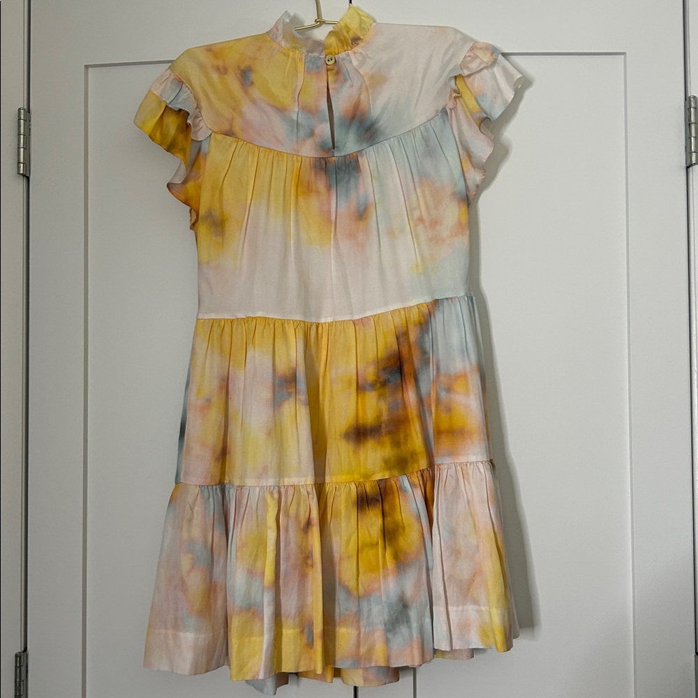 Colorful Ruffled Kids Dress - Picture 4 of 7